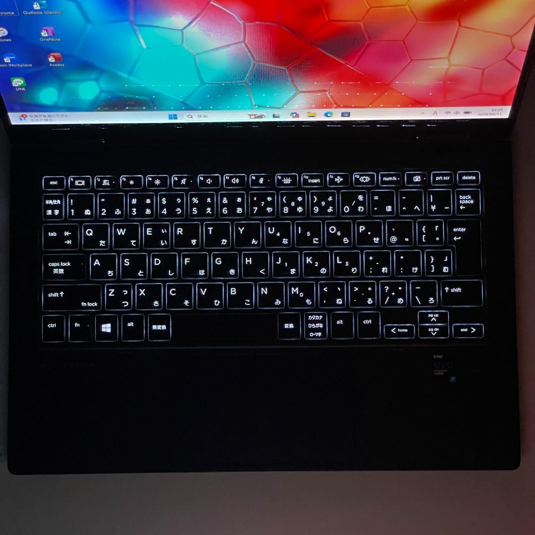 ★美品★HP Dragonfly G2 第11世代 i7 16GB office