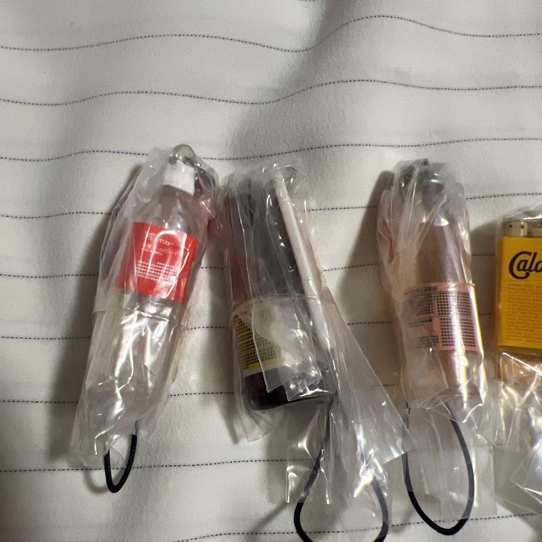 大塚製薬　ミニチュア　ストラップ　2007年　レトロ　キーホルダー