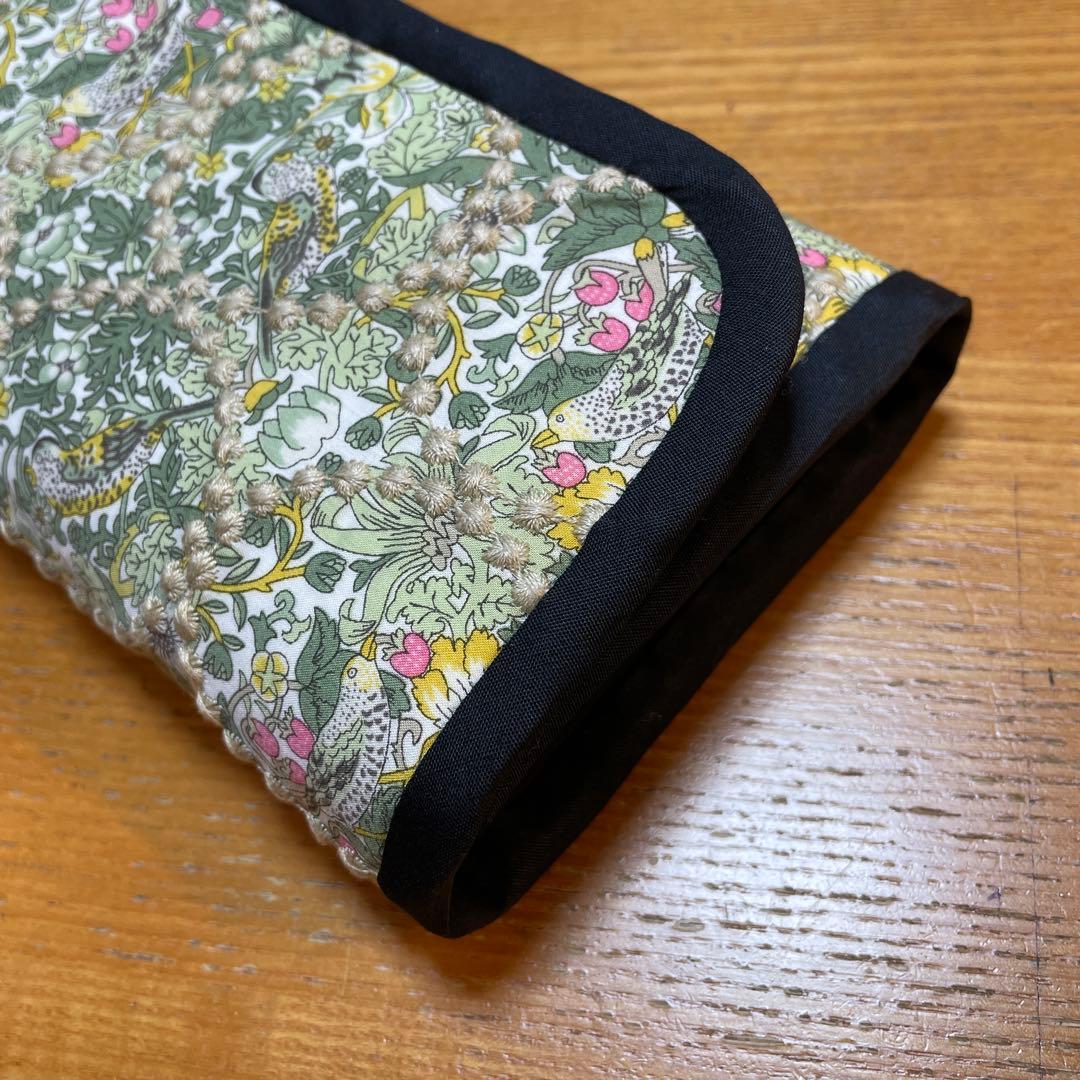 長財布　やりくり財布　ハンドメイド　コラボ生地