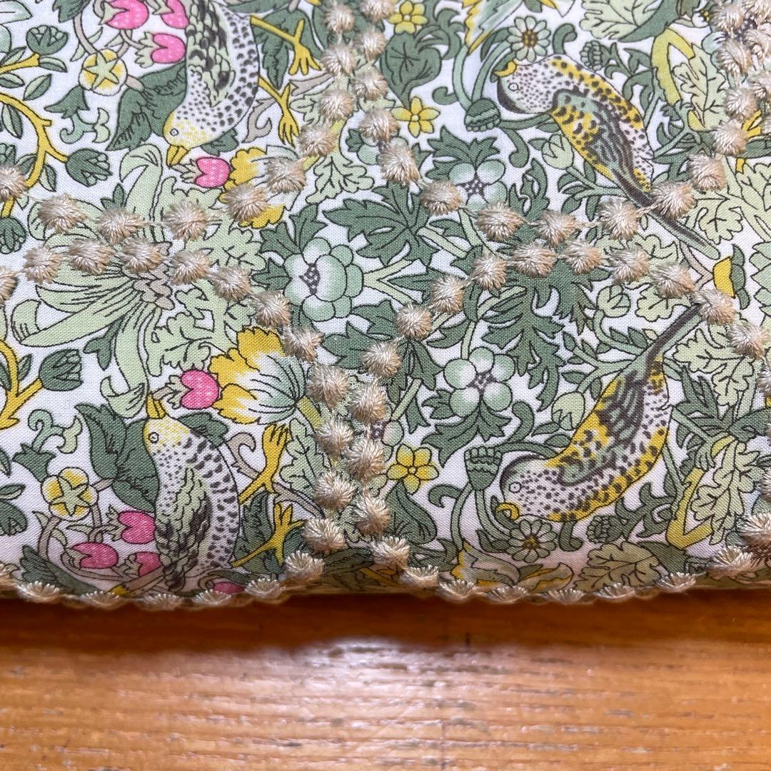 長財布　やりくり財布　ハンドメイド　コラボ生地