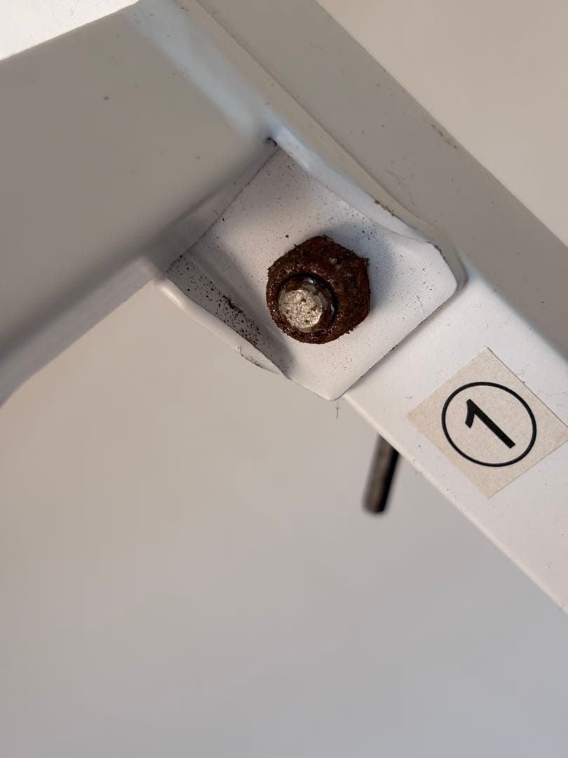 ニトリ シングルベッド コンセント付 白 分解発送