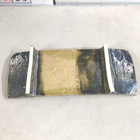 刺し身用盛り皿 (瀬戸焼)