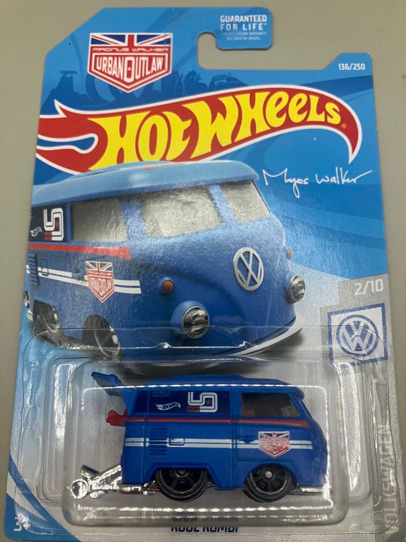 HW クールコンビ (VW KOOL KOMBI)／USカード 4個セット レア