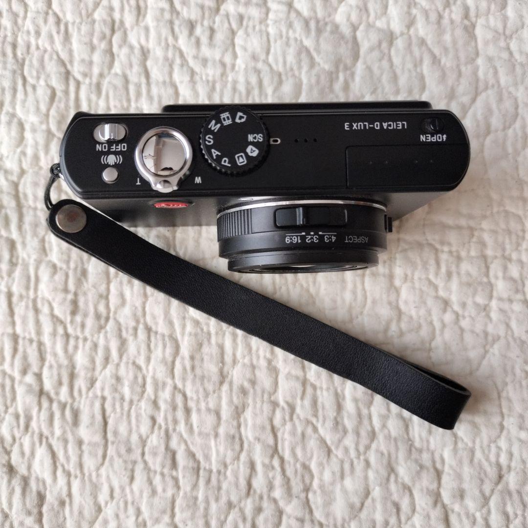 【中古品】ライカ LEICA D-LUX3ブラック レザーケース付き