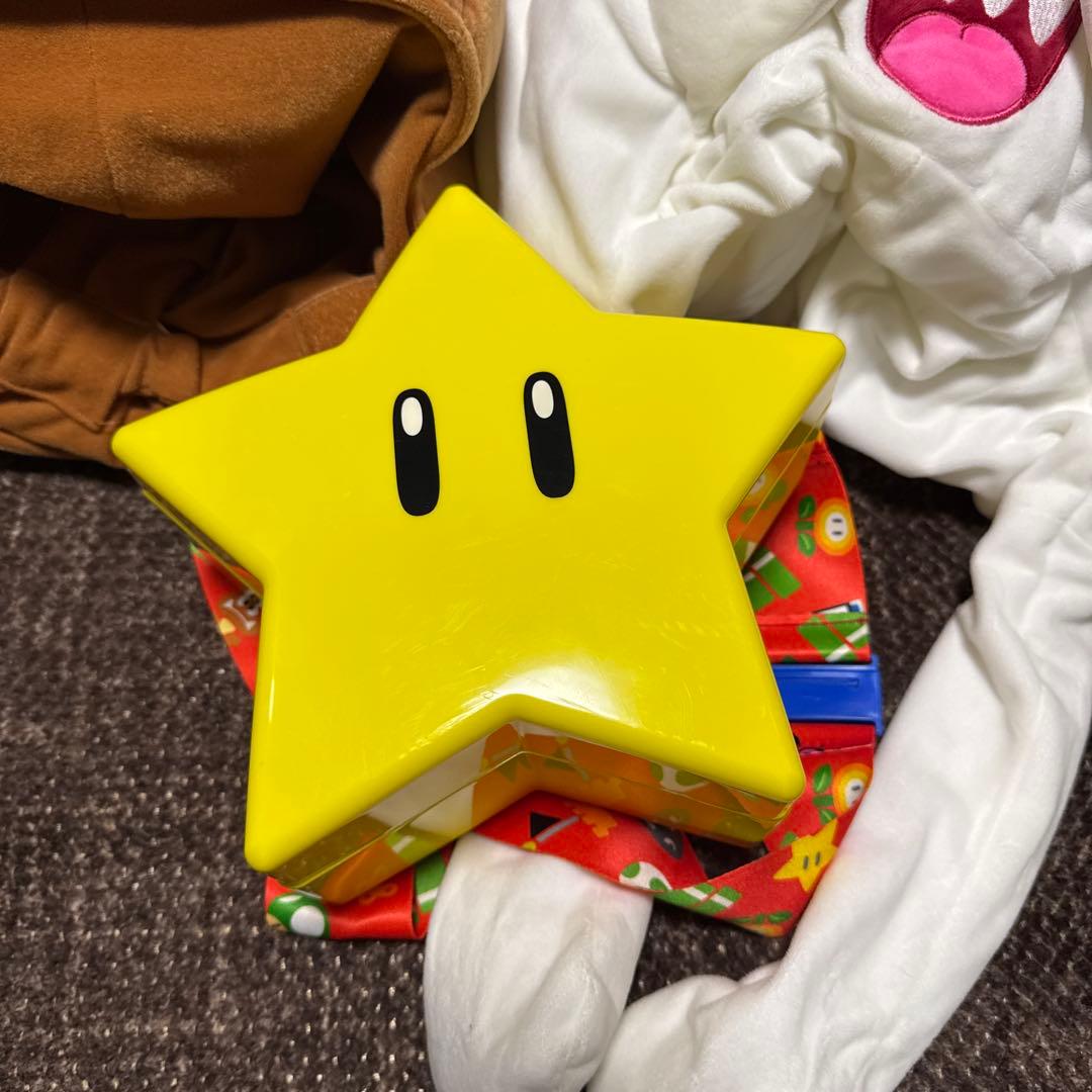 値下げUSJ マリオ　ユニバ　クリボー、テレサ　スターポップコーンバケツ、セット