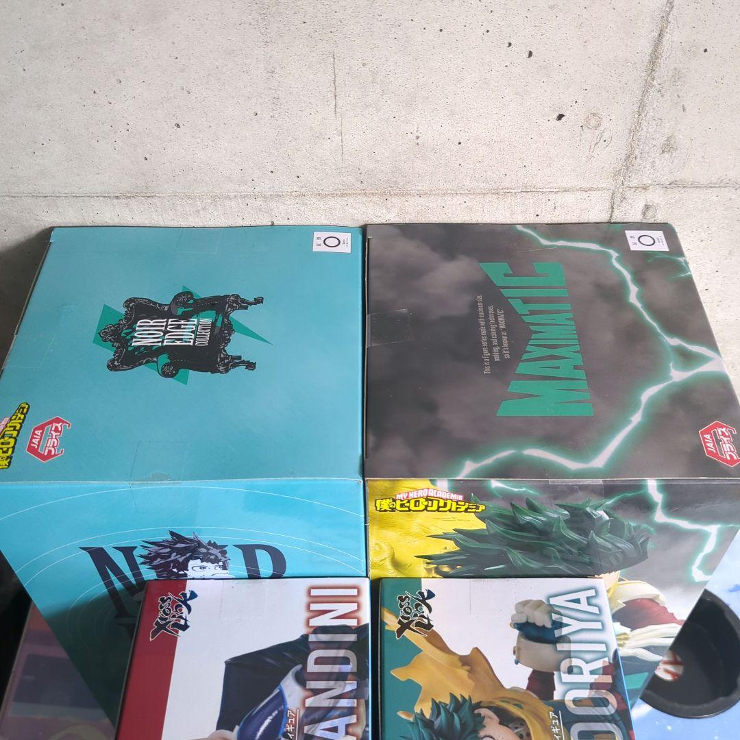 ヒロアカ 緑谷出久 ジュリオ ・ ガンディーニ フィギュア ４点セット