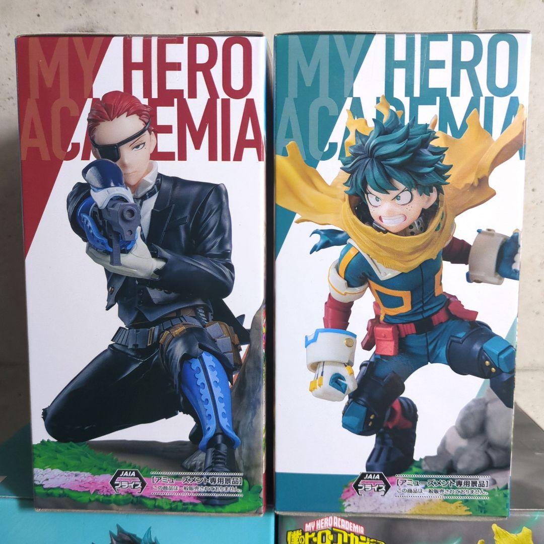 ヒロアカ 緑谷出久 ジュリオ ・ ガンディーニ フィギュア ４点セット
