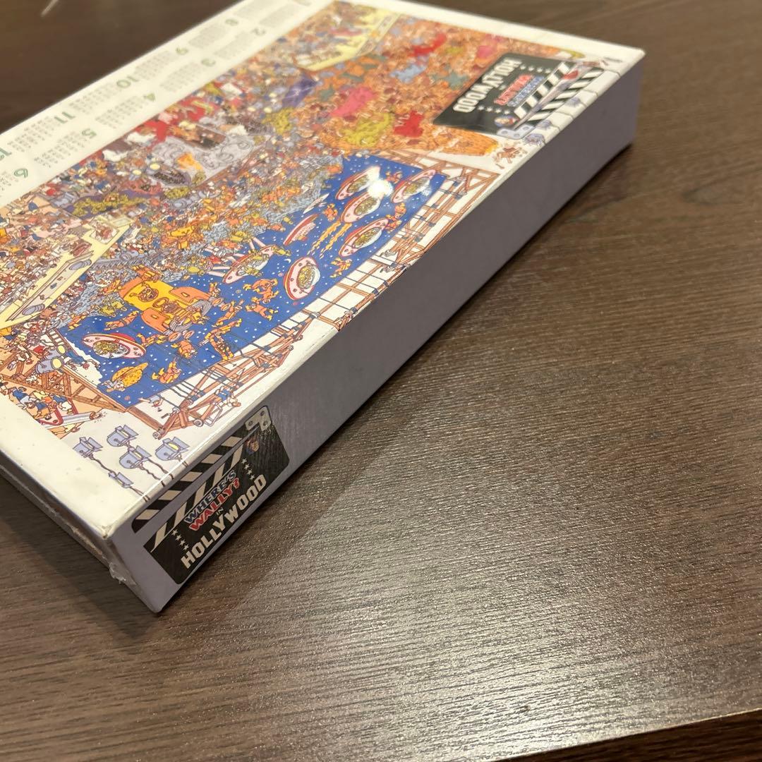 [希少品]ウォーリーをさがせ　ジグソーパズルカレンダー1994 日興證券　非売品