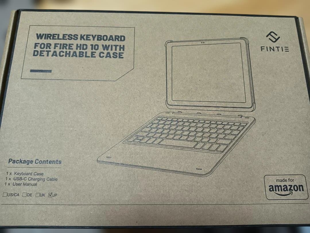 Fire HD10PLUS キーボード付き