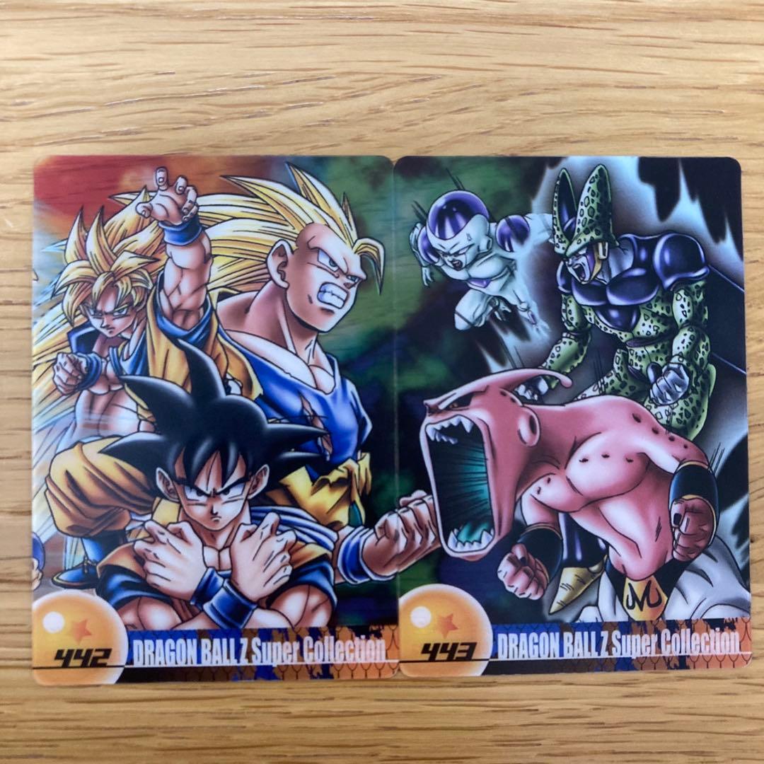ドラゴンボールカード ウエハース 森永 ペアセット