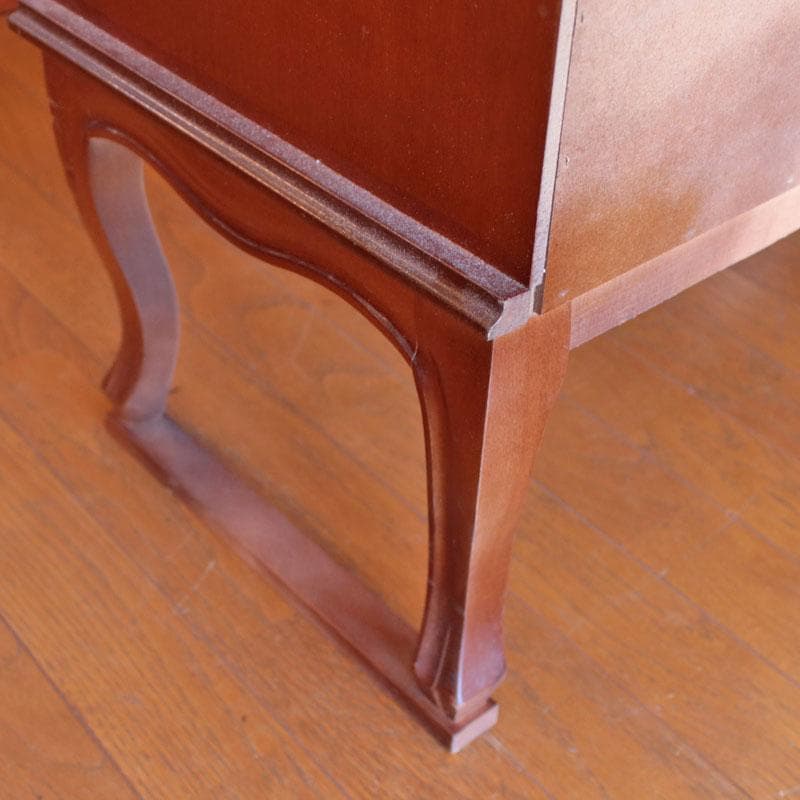 イタリア製 象嵌 木製サイドボード 猫脚 TVボード TV台 214-1234