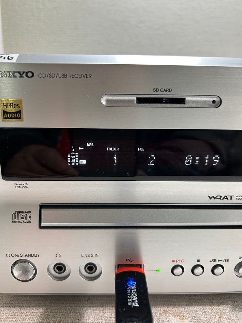 D16整備ONKYO NFR-7TX ハイレゾCD/SD/USBレシーバー