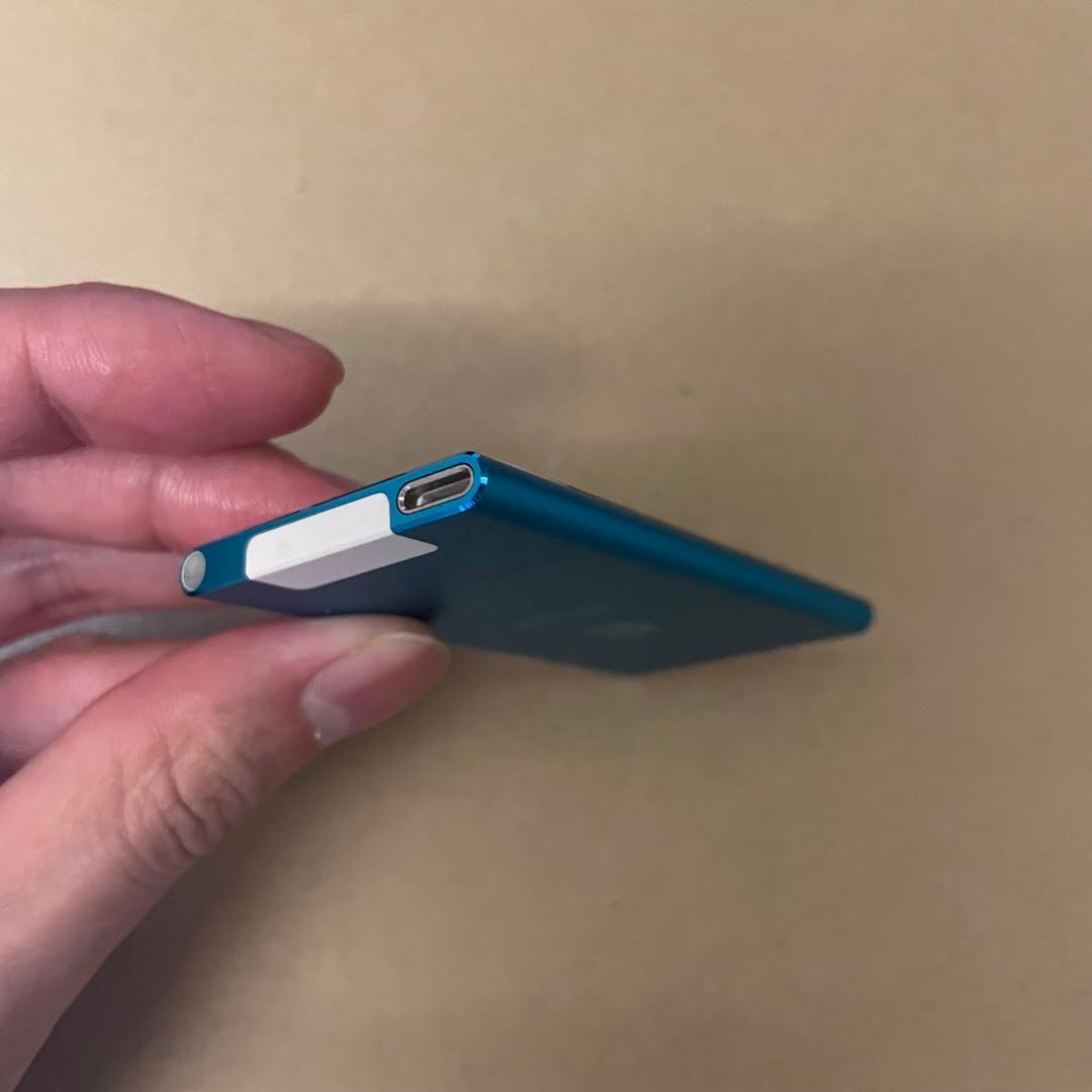 【美品】 iPod nano 第７世代 ブルー 16GB A1446