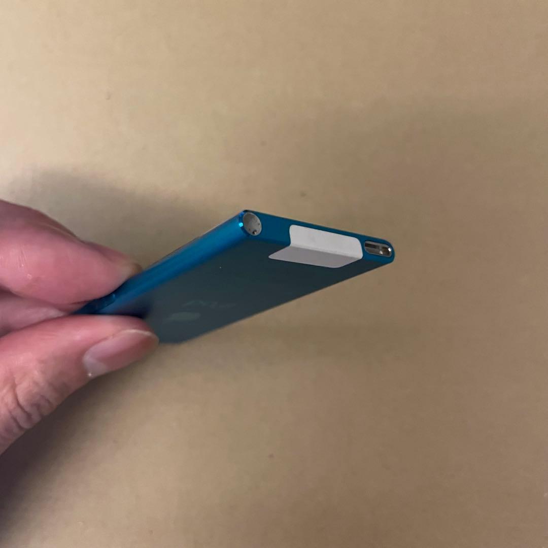 【美品】 iPod nano 第７世代 ブルー 16GB A1446