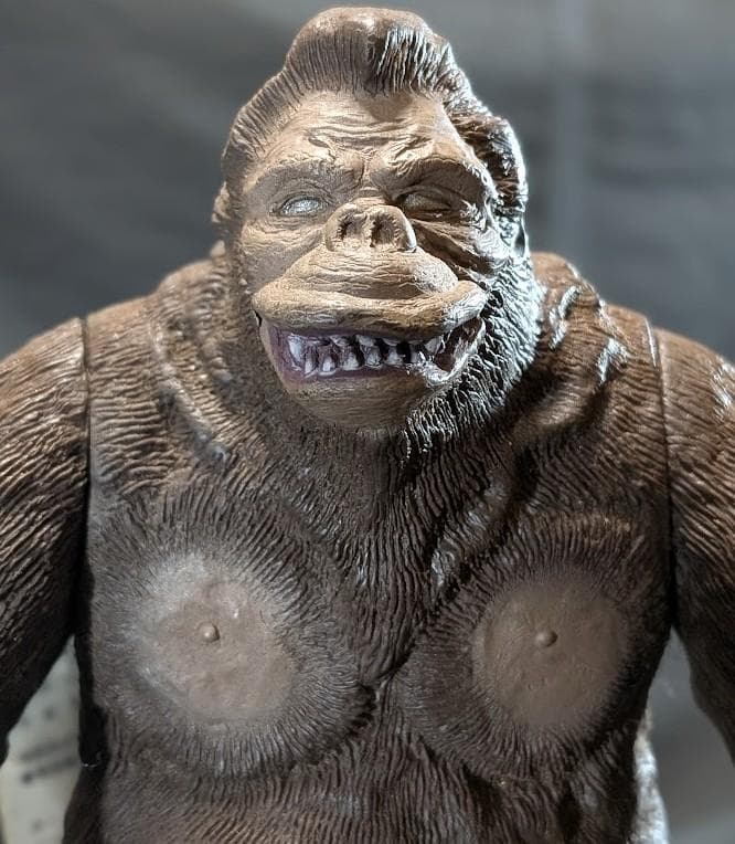 キングコング「キングコング対ゴジラ」版（バンダイ）タグ付ソフビフィギュア