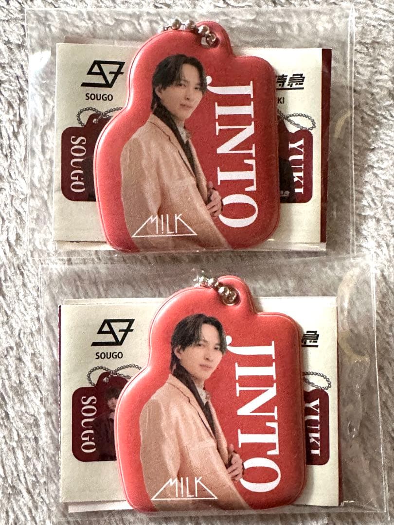 【新品】M!LK 吉田仁人 おなまえミニショルダーポーチ/PVCチャーム2個