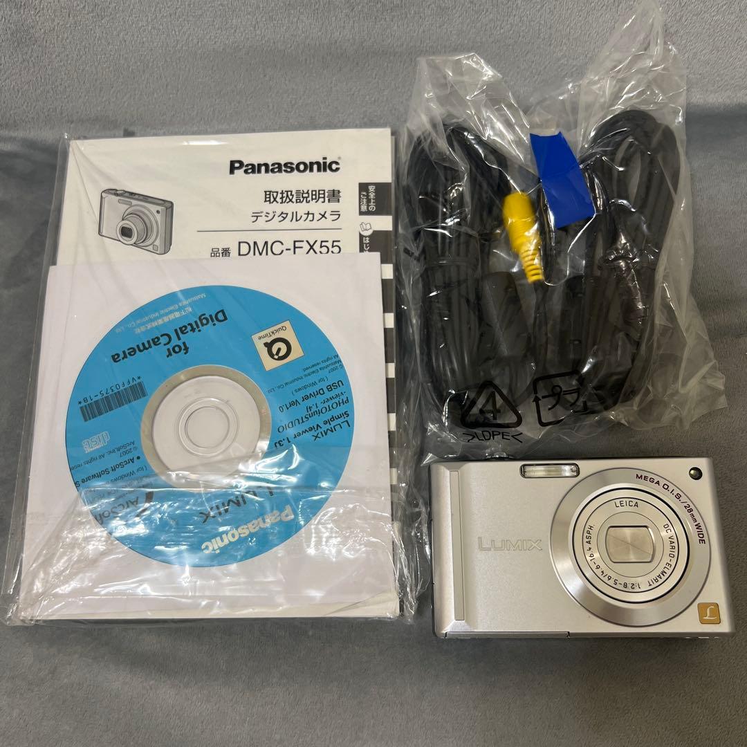 Panasonic DMC-FX55-S デジタルカメラ