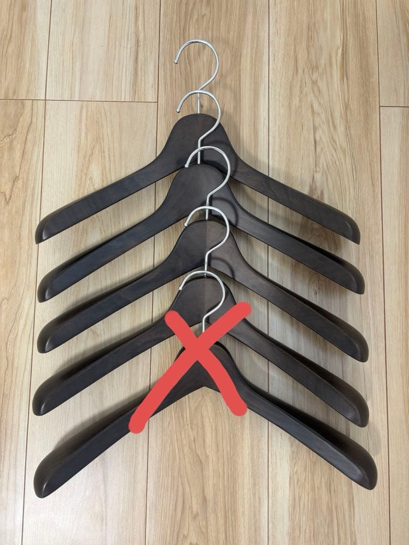 【希少 w400】中田ハンガー NAKATA HANGER SET 3本