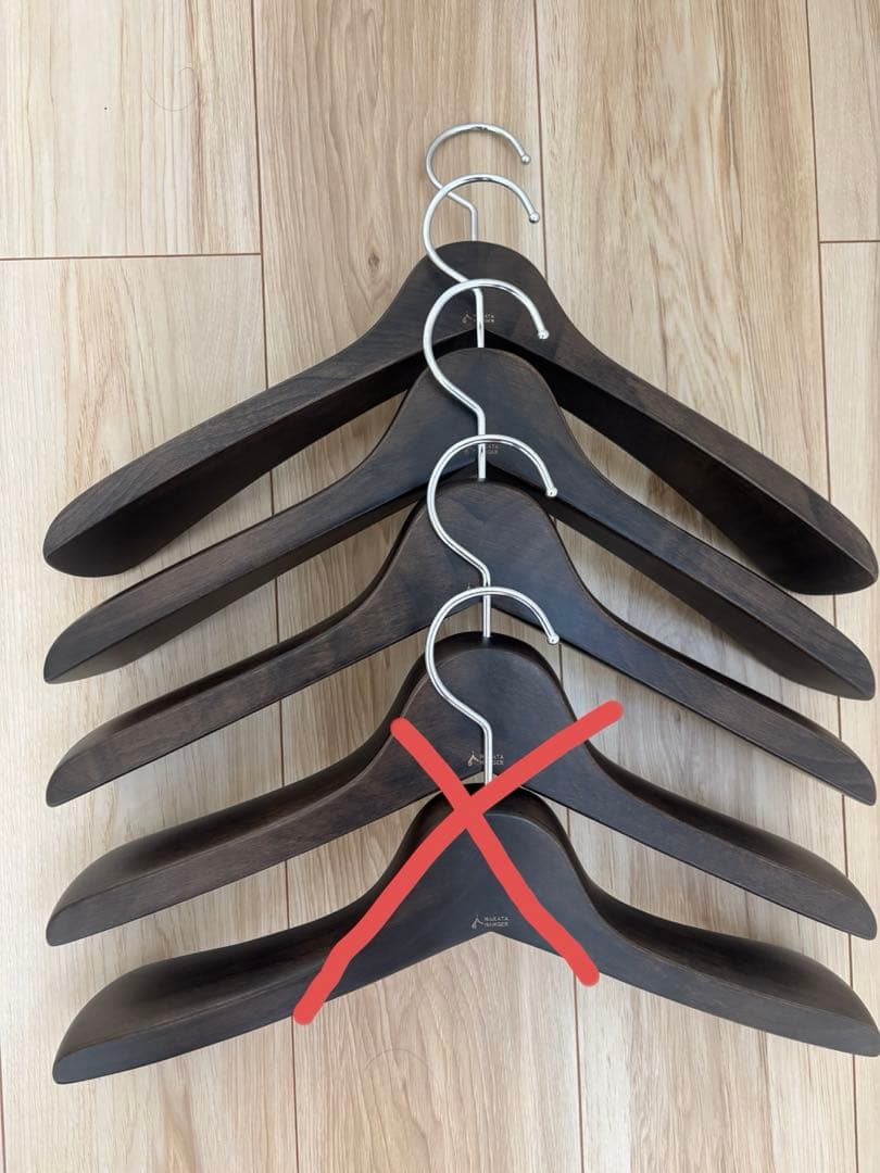 【希少 w400】中田ハンガー NAKATA HANGER SET 3本