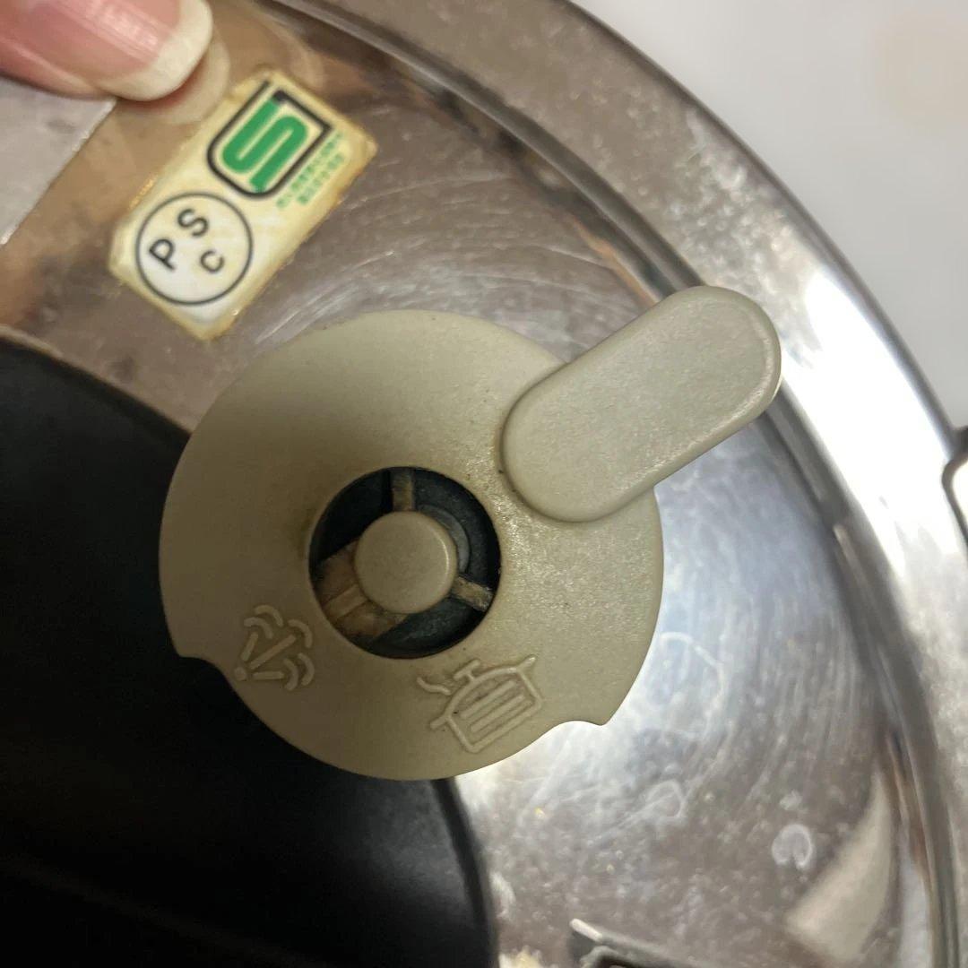 難ありT-faL 圧力鍋 ステンレスIH対応ティファールクリプソ・プルミエ 6L