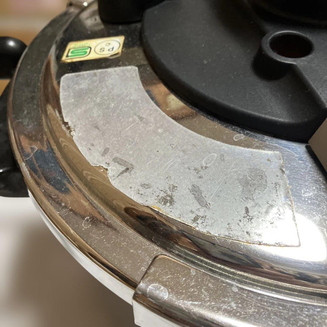 難ありT-faL 圧力鍋 ステンレスIH対応ティファールクリプソ・プルミエ 6L