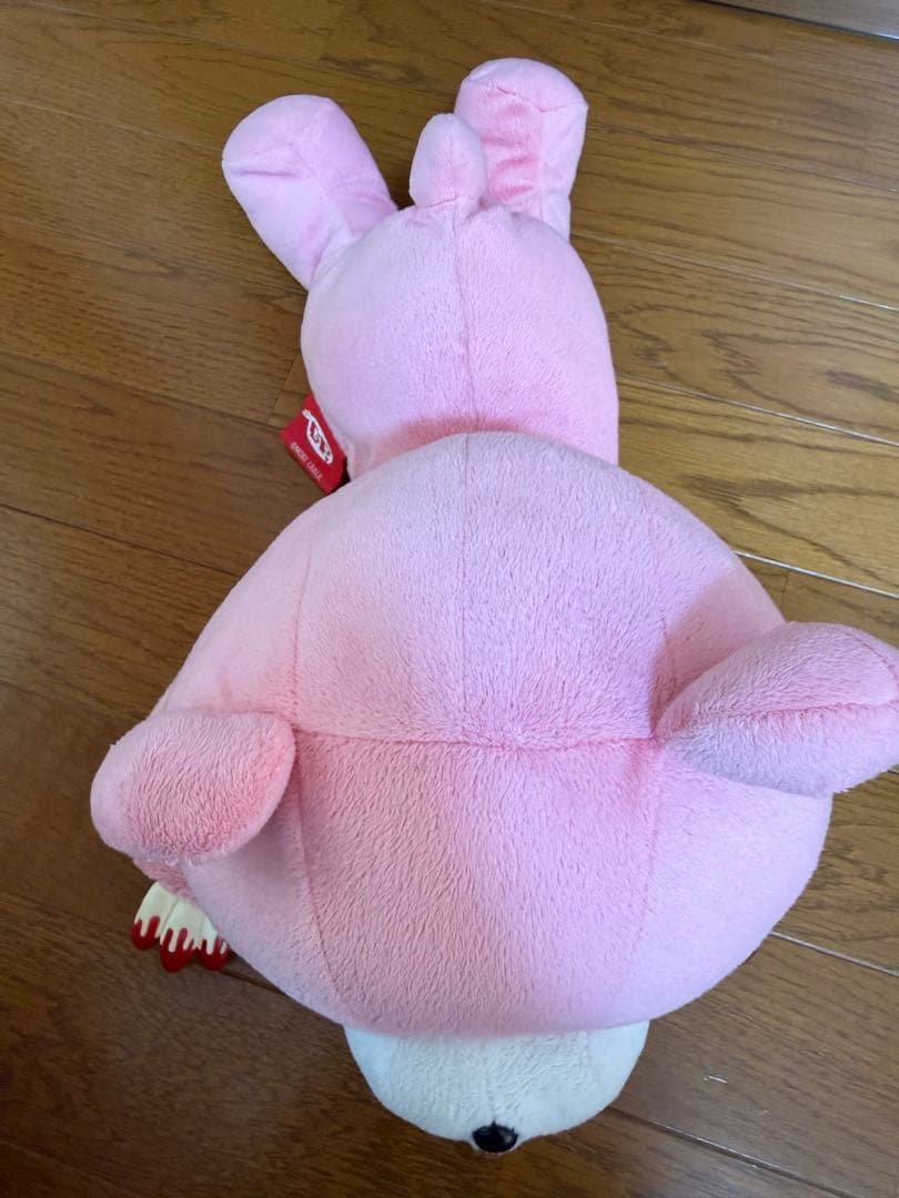 チャックスGP 汎用うさぎ　グルーミー　ぬいぐるみ　ポーチ