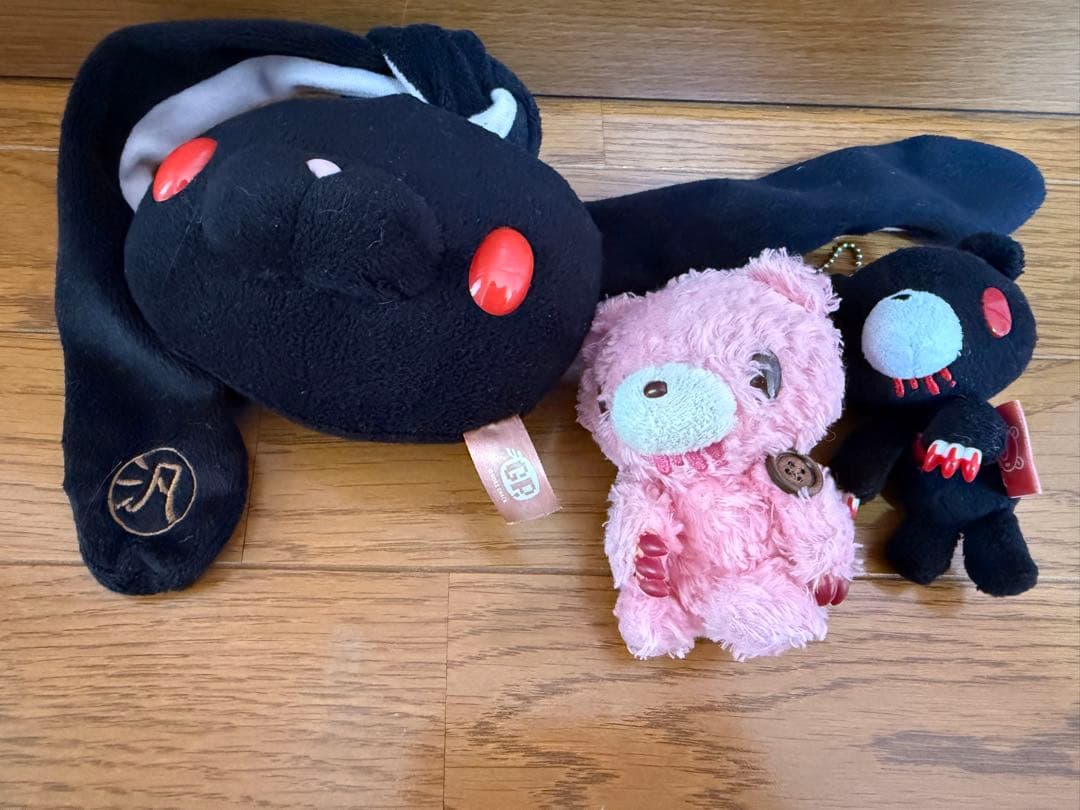 チャックスGP 汎用うさぎ　グルーミー　ぬいぐるみ　ポーチ