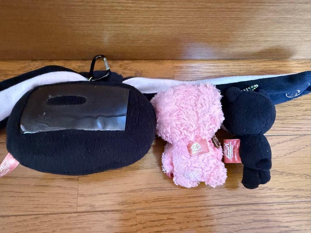 チャックスGP 汎用うさぎ　グルーミー　ぬいぐるみ　ポーチ