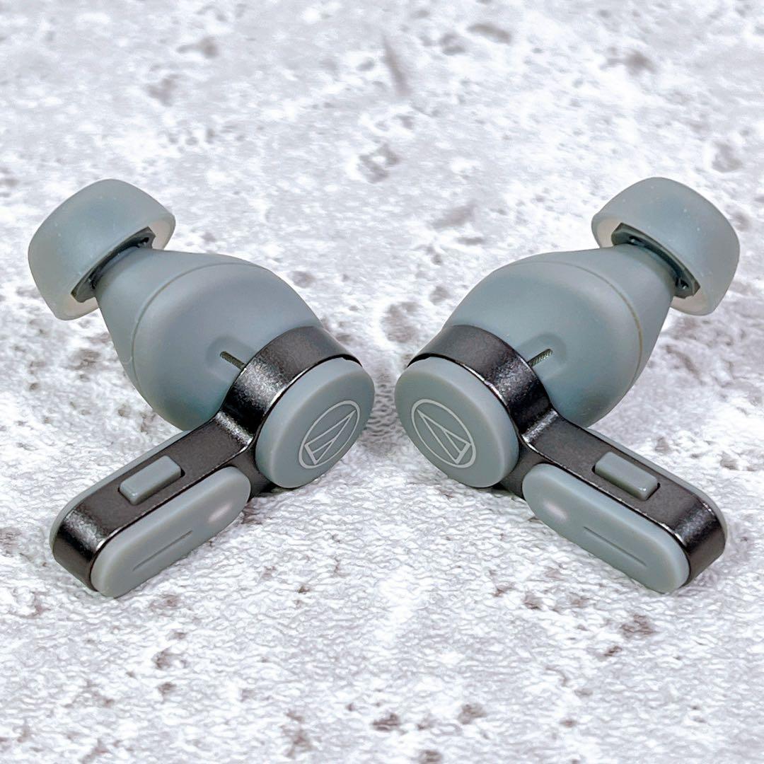 良品 audio-technica ATH-TWX7 ノイキャン付 イヤホン