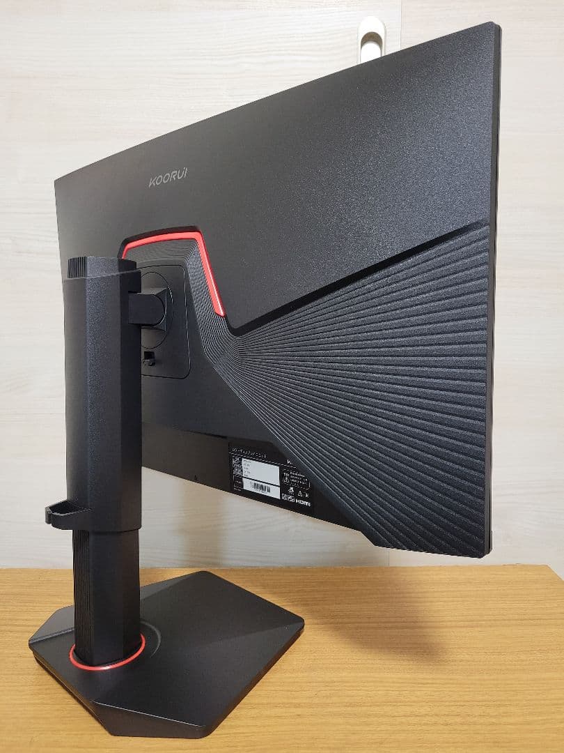 にら　美品　KOORUI 27インチ 4Kゲーミングモニター 320Hz