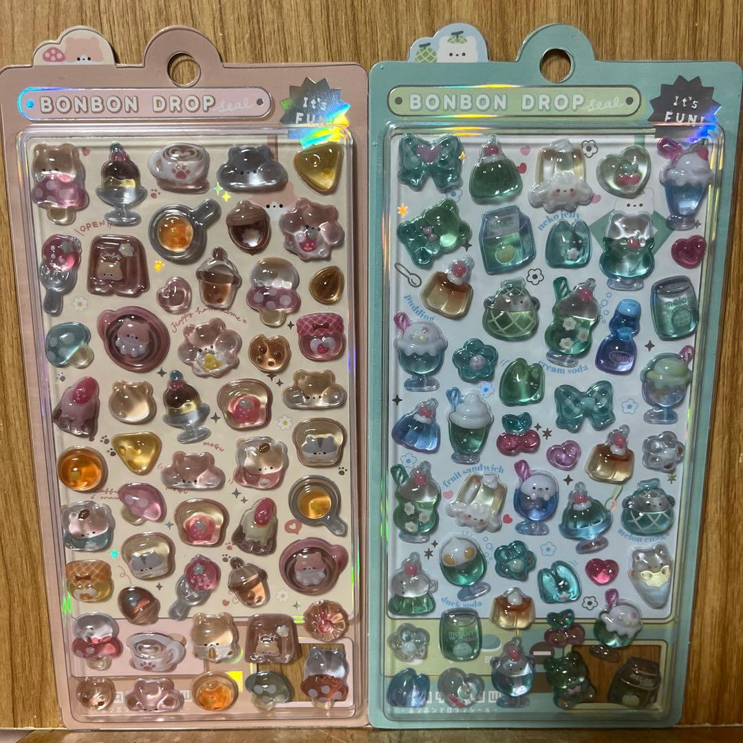 正規品　ボンボンドロップシール　クーリア　オリジナル　めろめろボンボン