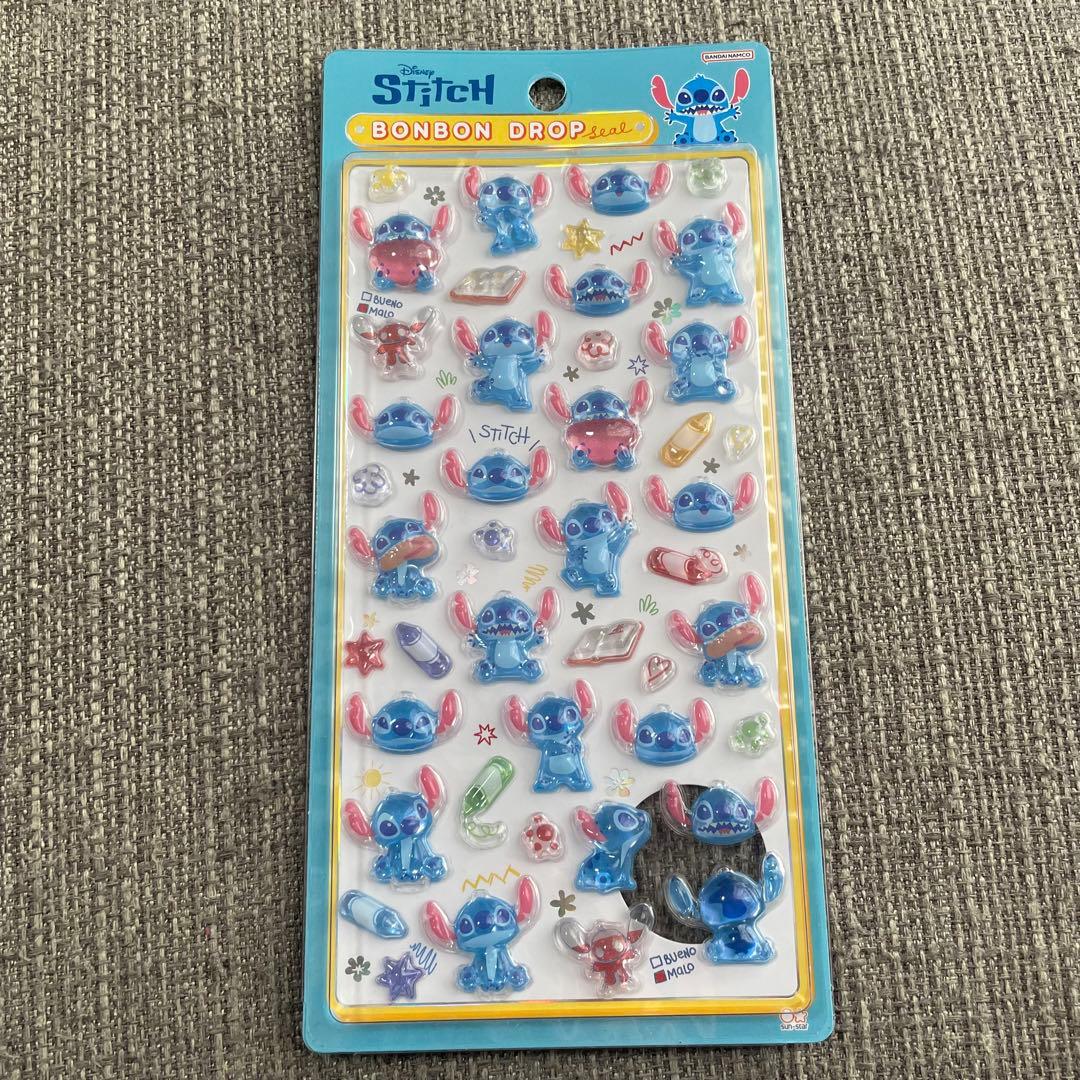 ま*得様 ボンボンドロップシール　スティッチ　モンスターズインク　ベイマックス
