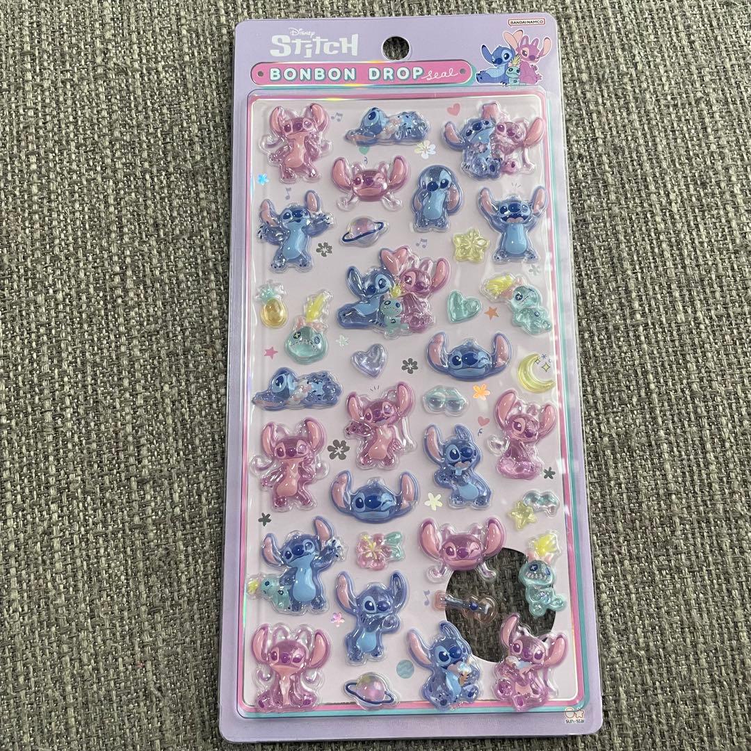 ま*得様 ボンボンドロップシール　スティッチ　モンスターズインク　ベイマックス