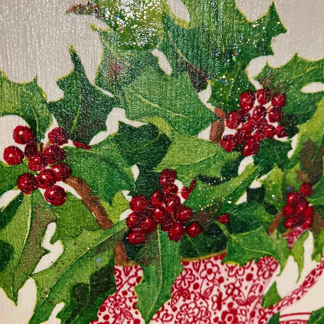 素敵なクリスマスカップデコパージュ