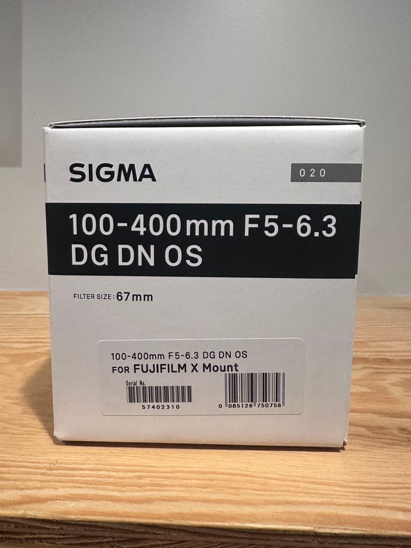 値下げ【新品】SIGMA 100-400mm F5-6.3 DG DN OS