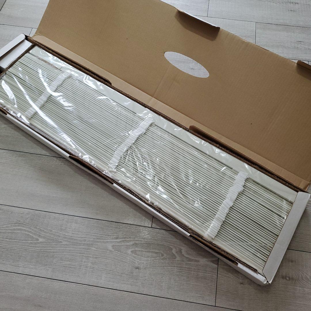 DAIKO 木香里 未使用 ウッドブラインド 88×180 ホワイト 天然木