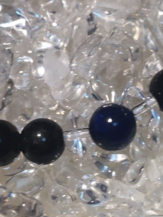 十五眼天珠ブレスレット　天然石ブレスレット　パワーストーンブレスレット