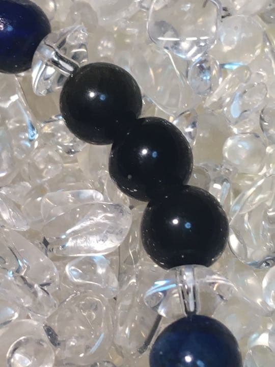 十五眼天珠ブレスレット　天然石ブレスレット　パワーストーンブレスレット