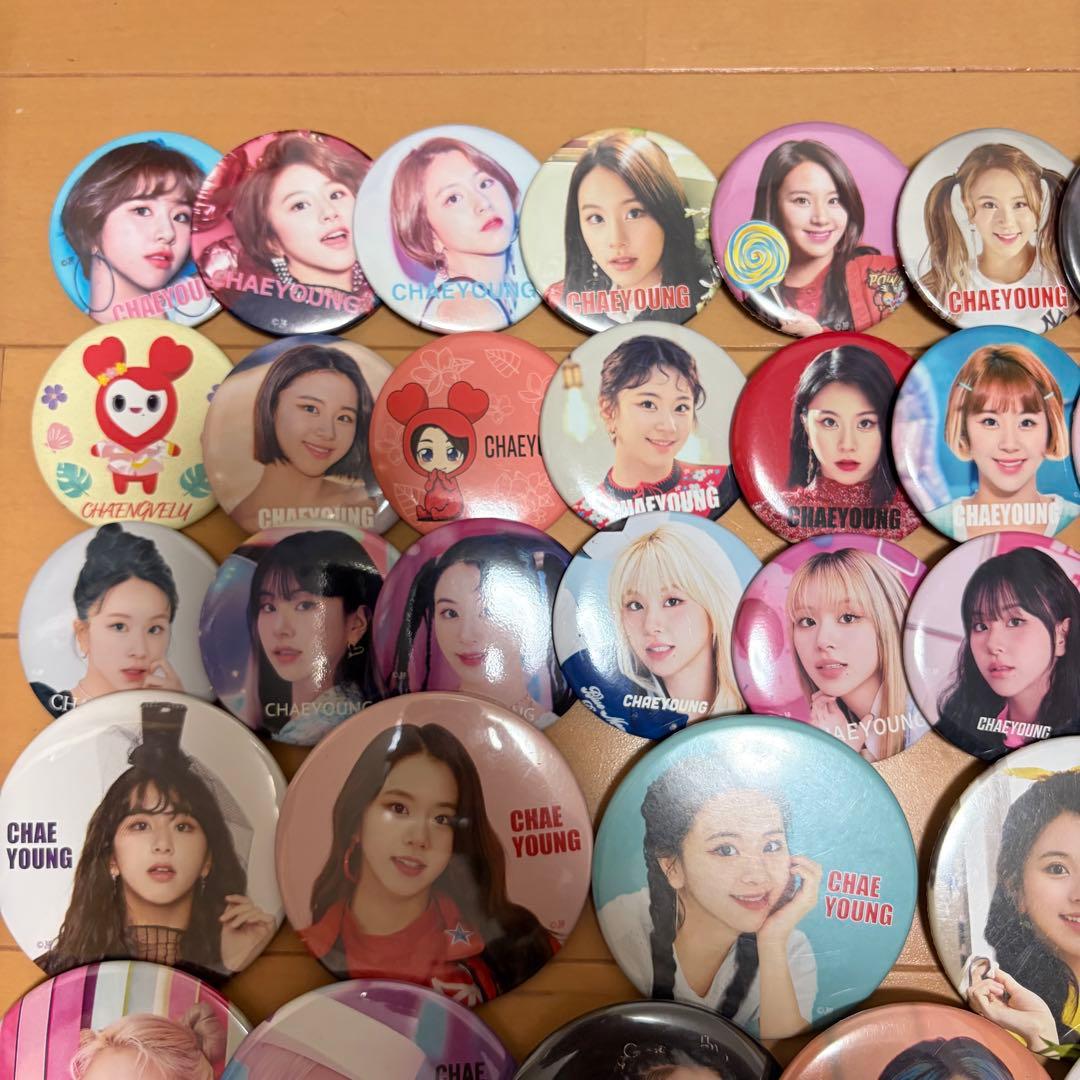TWICE チェヨン 缶バッジ まとめ売り