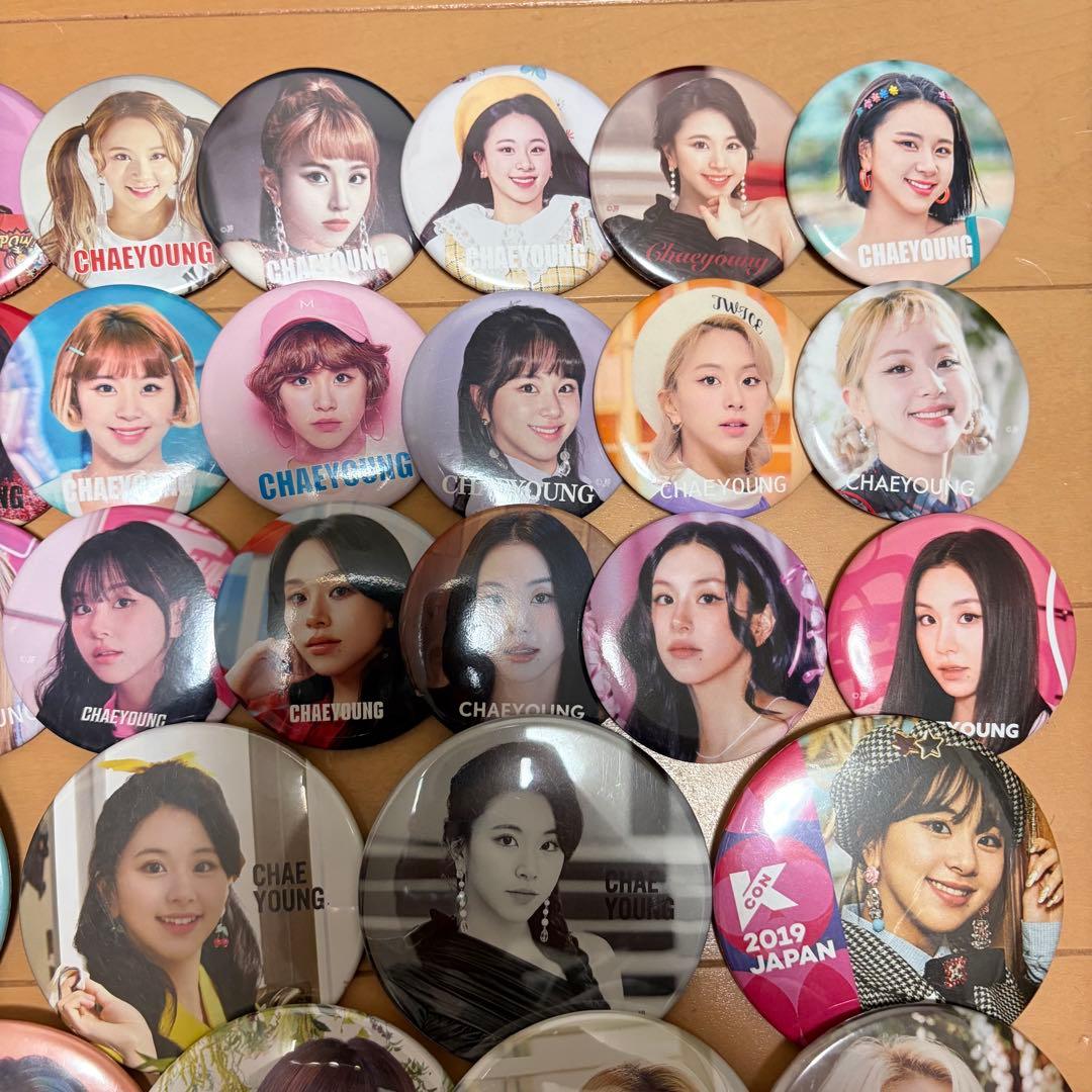 TWICE チェヨン 缶バッジ まとめ売り