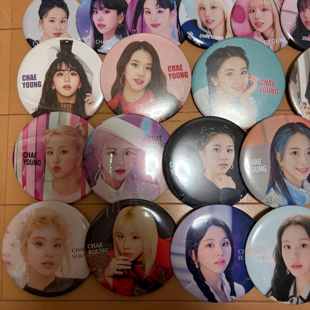 TWICE チェヨン 缶バッジ まとめ売り