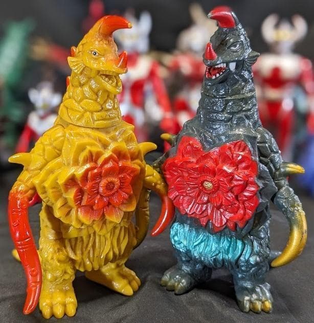 ウルトラマンタロウ＆登場怪獣・宇宙人（バンダイ）ソフビフィギュア14体セット＋５