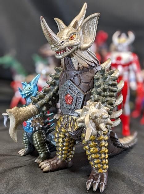 ウルトラマンタロウ＆登場怪獣・宇宙人（バンダイ）ソフビフィギュア14体セット＋５