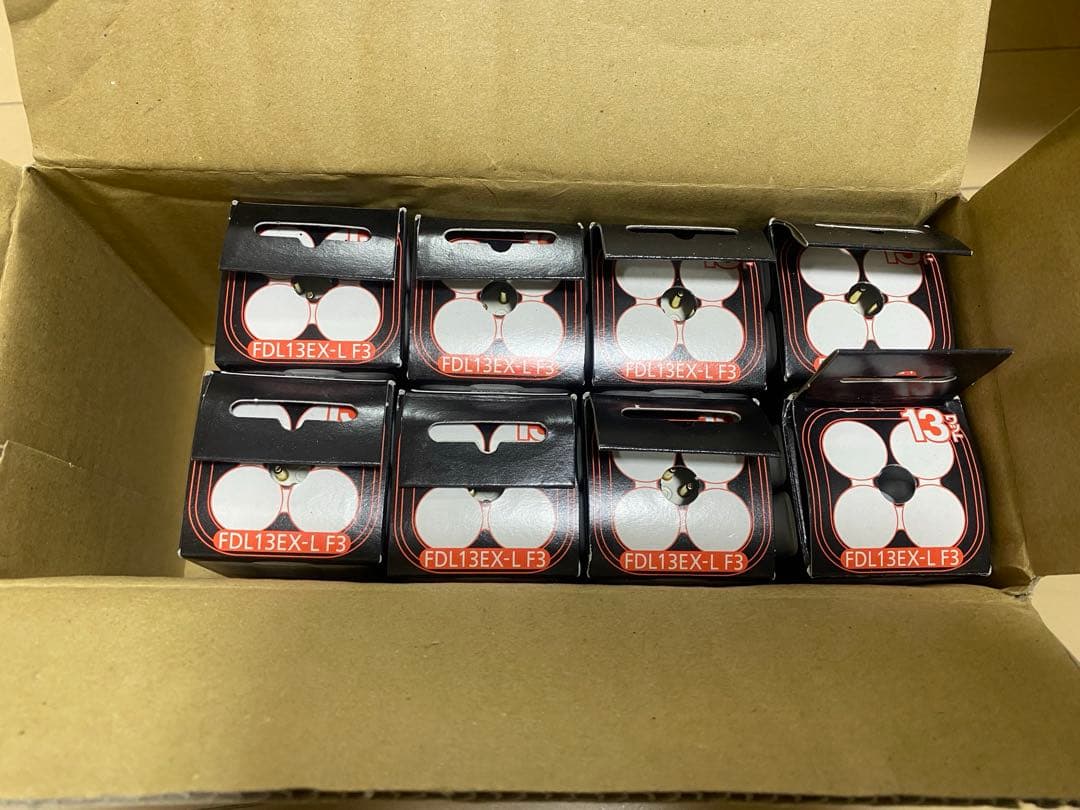 Panasonic FDL13EX-L F3 電球色蛍光灯 8個セット