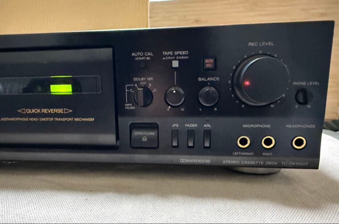 ジャンク　ソニー TC-RX1000T 銘機　オートリバース　 カセットデッキ