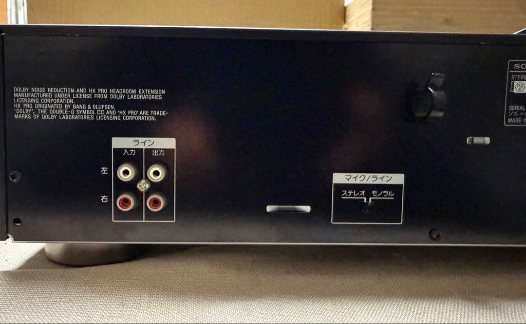 ジャンク　ソニー TC-RX1000T 銘機　オートリバース　 カセットデッキ