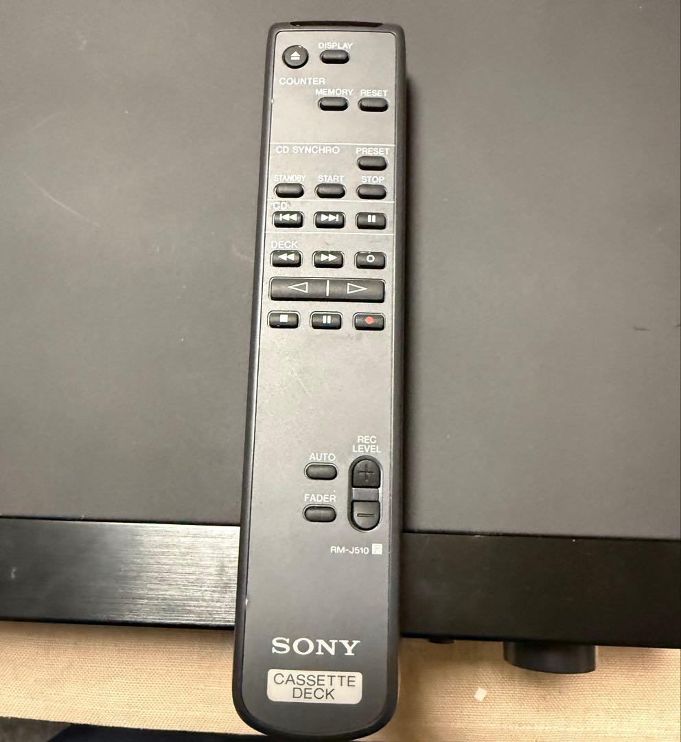 ジャンク　ソニー TC-RX1000T 銘機　オートリバース　 カセットデッキ