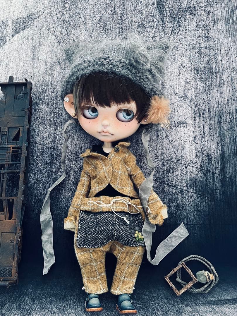 カスタム アイシードール 白肌 ウィッグ