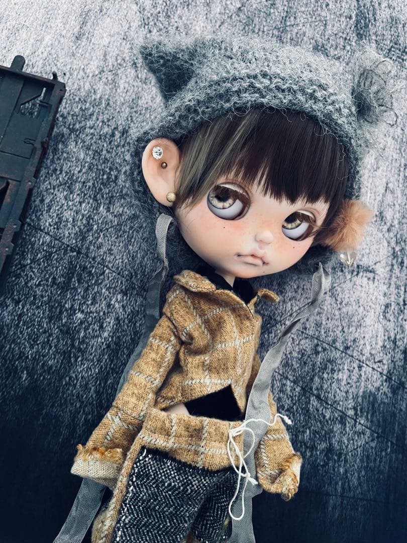 カスタム アイシードール 白肌 ウィッグ