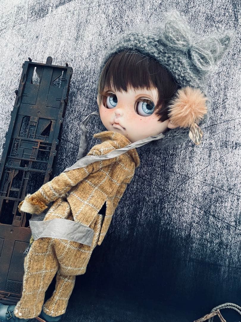 カスタム アイシードール 白肌 ウィッグ